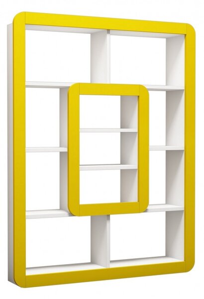Βιβλιοθήκη Orkide - Λευκή, Yellow