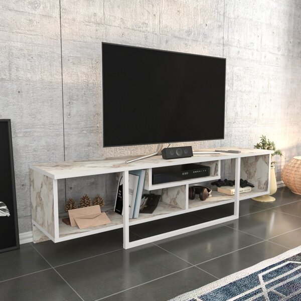 Έπιπλο TV Asal 150 - Λευκό, Ephesus