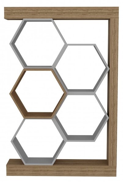 Βιβλιοθήκη Artemis - Walnut, Λευκό