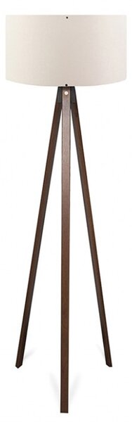 Φωτιστικό Δαπέδου PWL-1059, E27 καρυδί-μπεζ, 38x140 cm