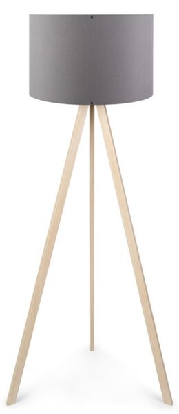 Φωτιστικό Δαπέδου PWL-1060, E27 Natural-γκρι, 38x140 cm