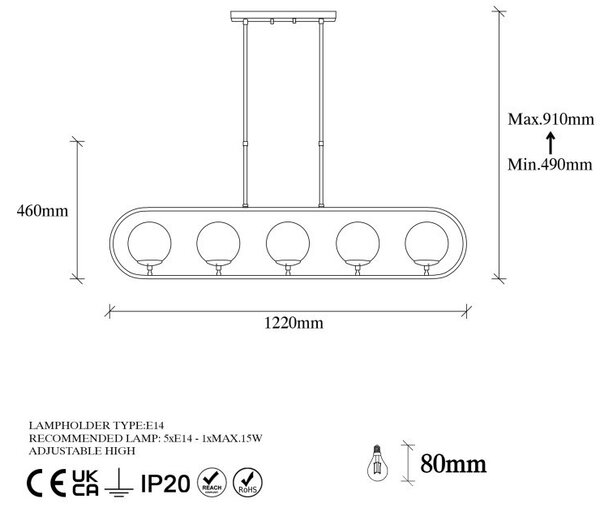 Φωτιστικό οροφής Jewel - 10620 Χρυσό γυαλιστερό