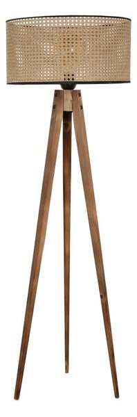 Φωτιστικό Δαπέδου Tripod Καφέ
