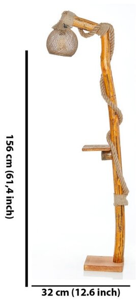Φωτιστικό Δαπέδου Arbor Natural