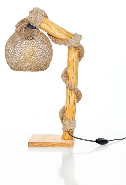 Επιτραπέζιο φωτιστικό Canata Natural 24x24x50 cm