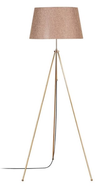 Φωτιστικό Δαπέδου Tripod-4062 Vintage Ανοιχτό Καφέ