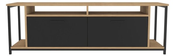 Έπιπλο TV Omar-Oak, Μαύρο