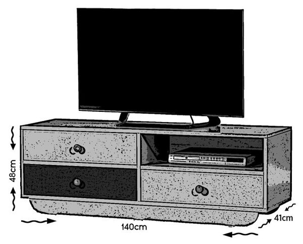 Έπιπλο TV Casablanca