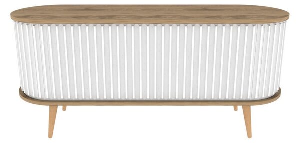 Έπιπλο TV Stor-Oud Oak, Λευκό
