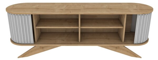 Έπιπλο TV Stor-Sapphire, Λευκό
