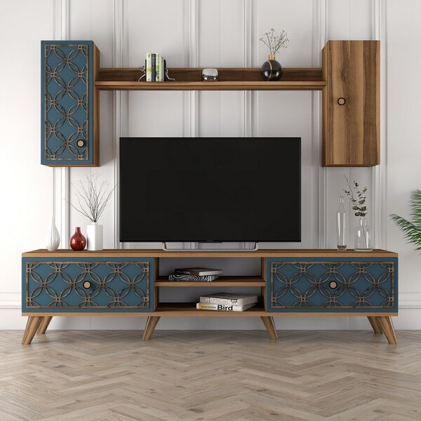 Έπιπλο TV Class S-Walnut, Chalcedony