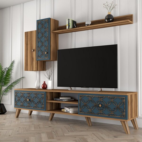 Έπιπλο TV Class S-Walnut, Chalcedony