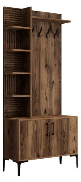 Κρεμάστρα Εισόδου Viyana D - Walnut