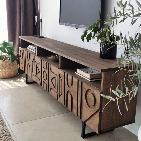 Έπιπλο TV Aristo-Walnut