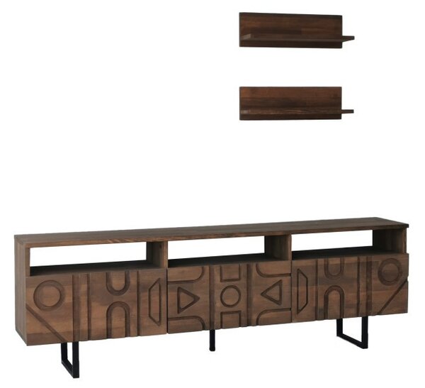 Έπιπλο TV Aristo-Walnut