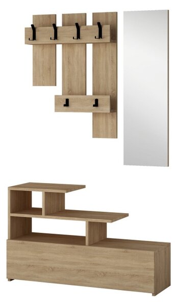 Κρεμάστρα Εισόδου Vesty - Oak, Oak