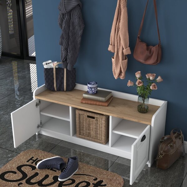 Κρεμάστρα Εισόδου P2 - 1636 - Walnut
