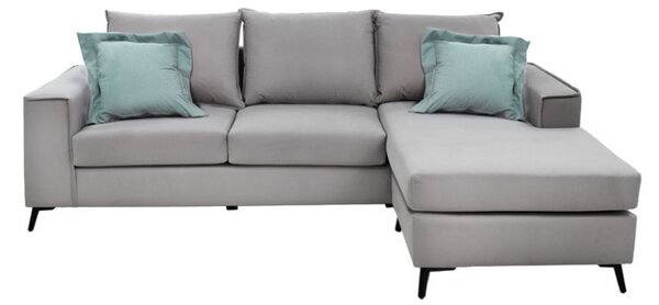 Γωνιακός Καναπές Pako Word Fabulos Γκρι 240 x 165 x 95 cm