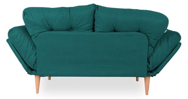 3θέσιος καναπές Nina, Πετρόλ Πράσινο