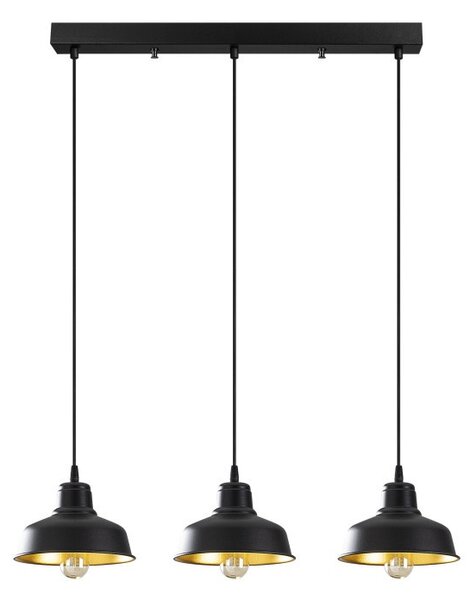 Φωτιστικό οροφής Berceste - 181BLACK-S1 Μαύρο