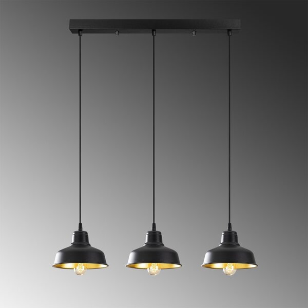 Φωτιστικό οροφής Berceste - 181BLACK-S1 Μαύρο