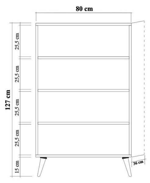 Συρταριέρα Multibox, Δρυς Sonoma