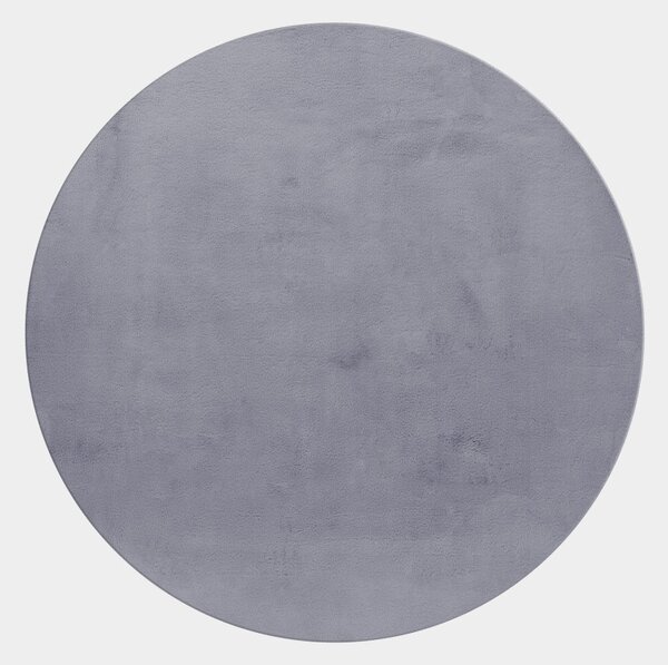 Χαλί Pouffy V1 Γκρι 120 x 120cm