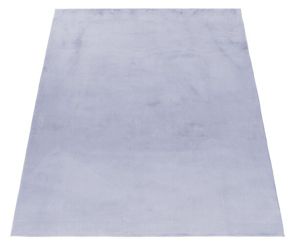 Χαλί Pouffy V1 Ασημί 80 x 150cm