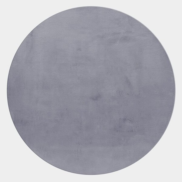 Χαλί Pouffy V1 Γκρι 200 x 200cm