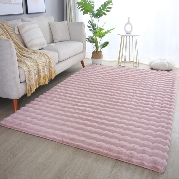 Χαλί Ambiance V1 Ροζ 80 x 250cm