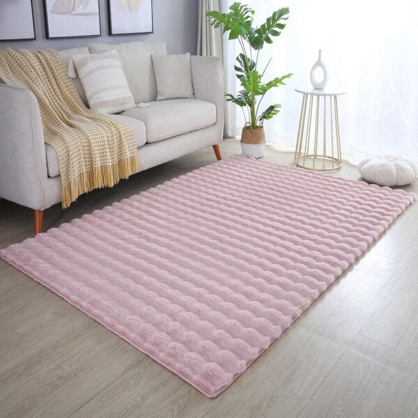 Χαλί Ambiance V1 Ροζ 80 x 250cm