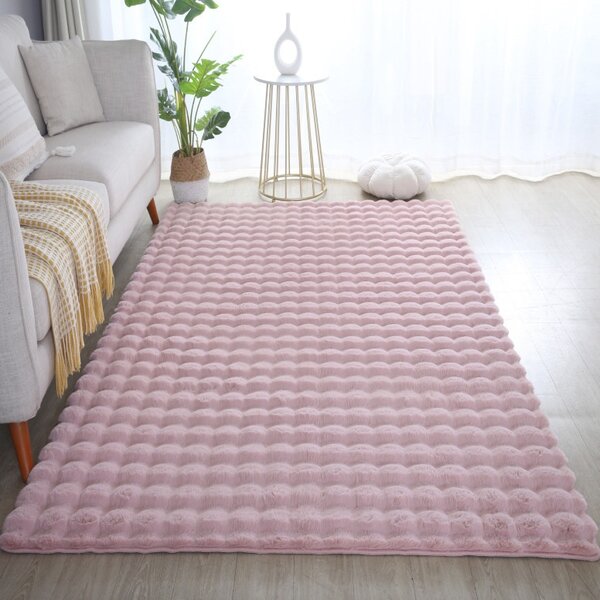 Χαλί Ambiance V1 Ροζ 80 x 250cm