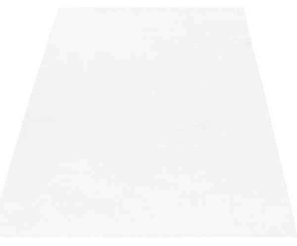 Χαλί Pouffy V1 Λευκό 80 x 150cm