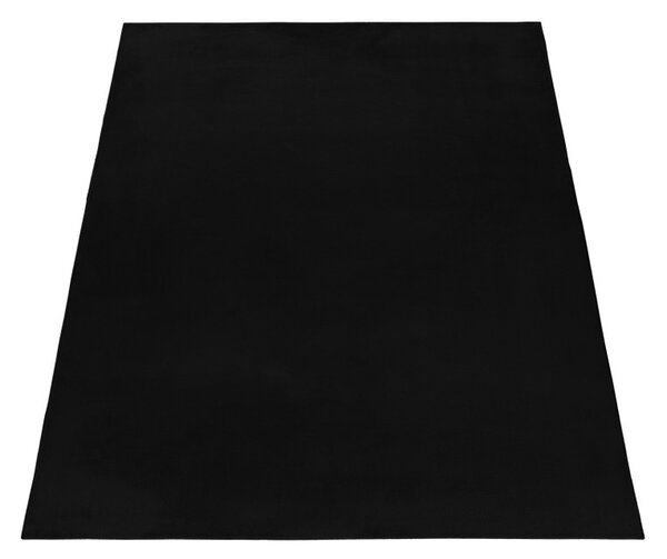 Χαλί Pouffy V1 Μαύρο 80 x 150cm