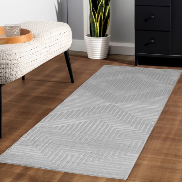 Χαλί Sahara V5 Ασημί 80 x 250cm