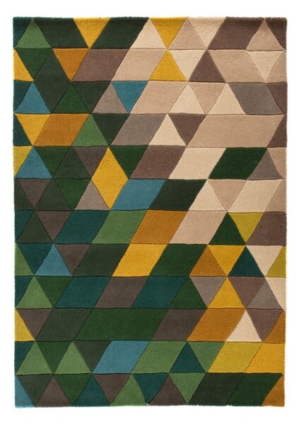 Χαλί Prism Πράσινο/Πολύχρωμο 80X150 cm, Flair Rugs