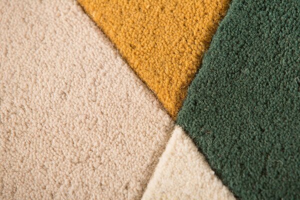 Χαλί Prism Πράσινο/Πολύχρωμο 80X150 cm, Flair Rugs