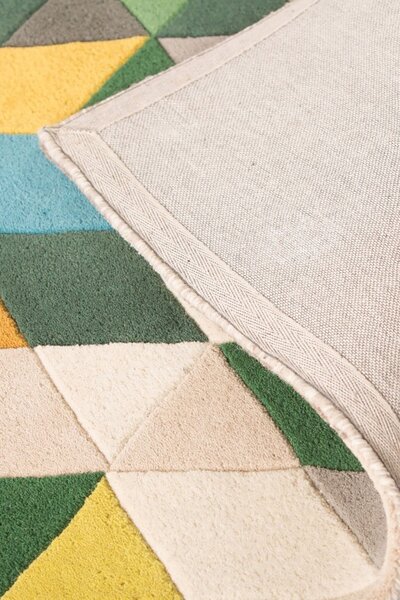 Χαλί Prism Πράσινο/Πολύχρωμο 80X150 cm, Flair Rugs