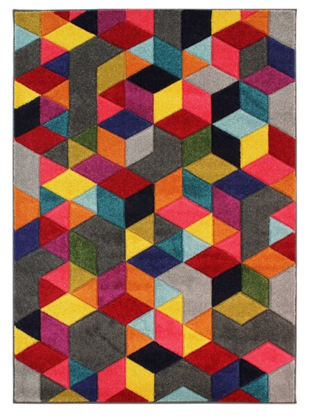 Χαλί Dynamic Πολύχρωμο 120X170 cm, Flair Rugs