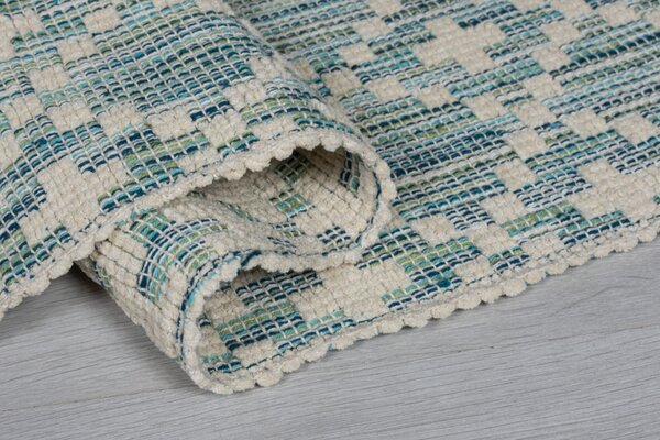 Χαλί Διαδρόμου Leela Runner Ivory/Teal 60X200 cm, Flair Rugs