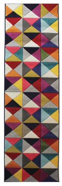 Χαλί Διαδρόμου Samba Πολύχρωμο 66X230 cm, Flair Rugs