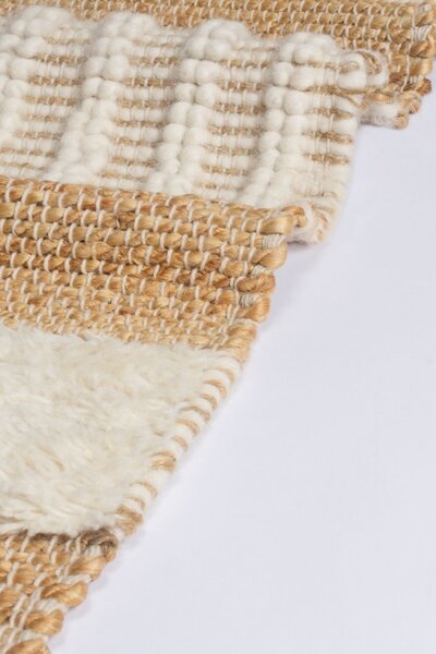 Χαλί Διαδρόμου Medina Jute Natural/Ivory 60X230 cm, Flair Rugs
