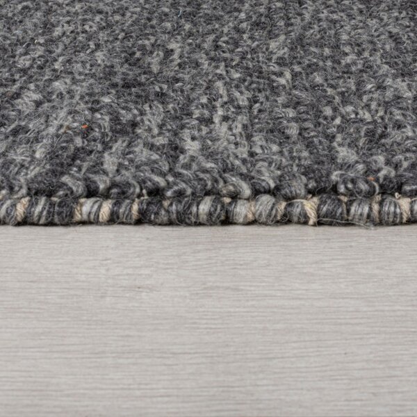 Χαλί Διαδρόμου Minerals Γκρι Închis 60X230 cm, Flair Rugs