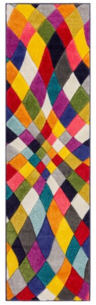Χαλί Διαδρόμου Rhumba Πολύχρωμο 66X230 cm, Flair Rugs