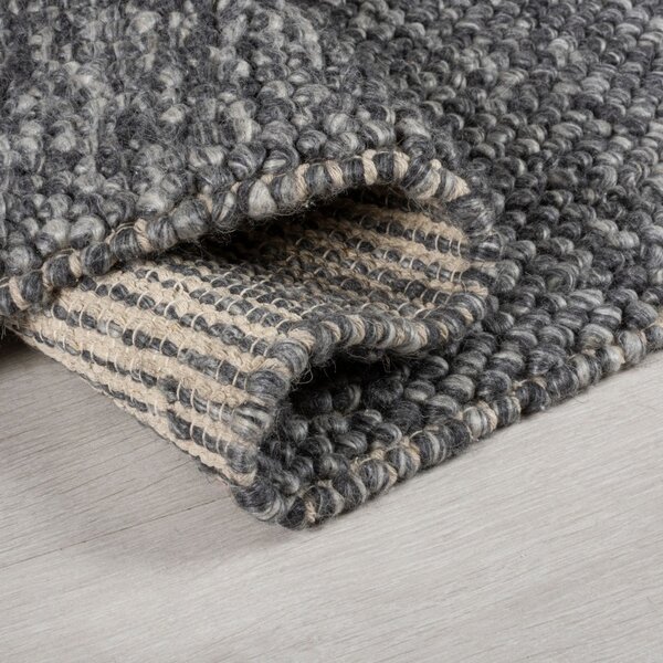 Χαλί Διαδρόμου Minerals Γκρι Închis 60X230 cm, Flair Rugs