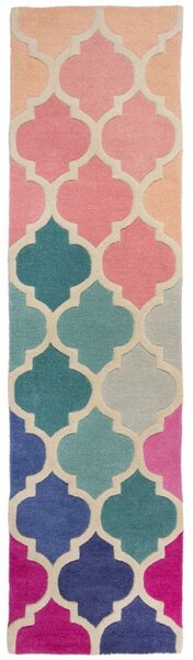 Χαλί Διαδρόμου Rosella Ροζ/Μπλε 60X230 cm, Flair Rugs