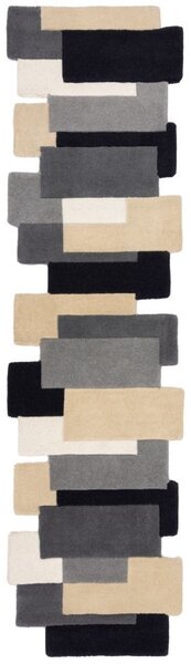 Χαλί Διαδρόμου Collage CHARCOAL 60X230 cm, Flair Rugs