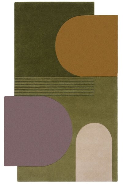 Χαλί Lozenge Πράσινο/Πολύχρωμο 150X240 cm, Flair Rugs