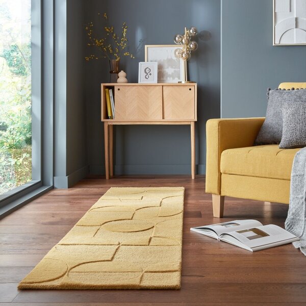Χαλί Διαδρόμου Gigi Κίτρινο Ochre 60X230 cm, Flair Rugs