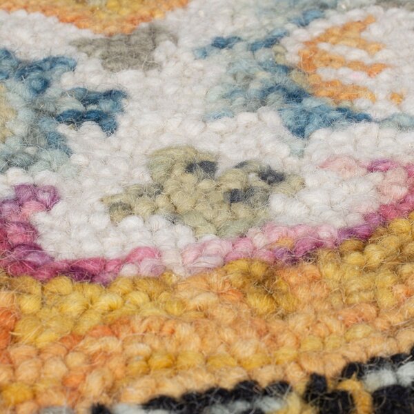 Χαλί Dahlia Κίτρινο/Πολύχρωμο 160X230 cm, Flair Rugs